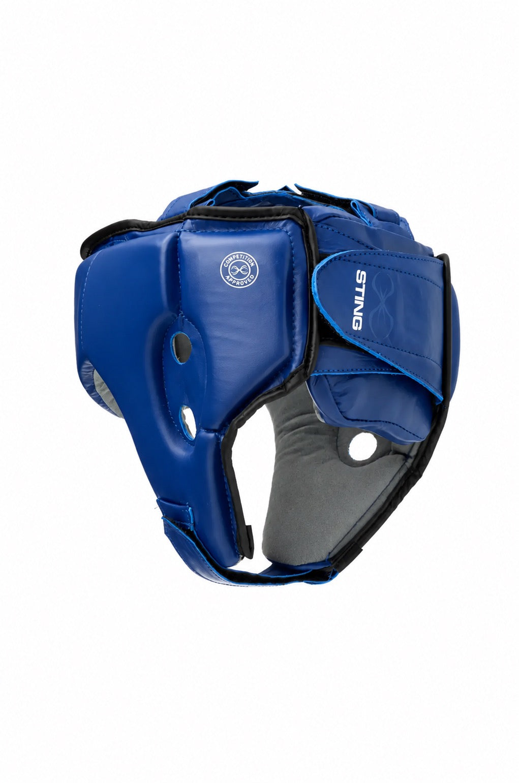 STING WORLD BOXING HOOFDBESCHERMER - BLAUW