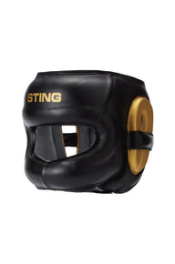 STING HOOFDBESCHERMER EVOLUTION | ZWART/GOUD