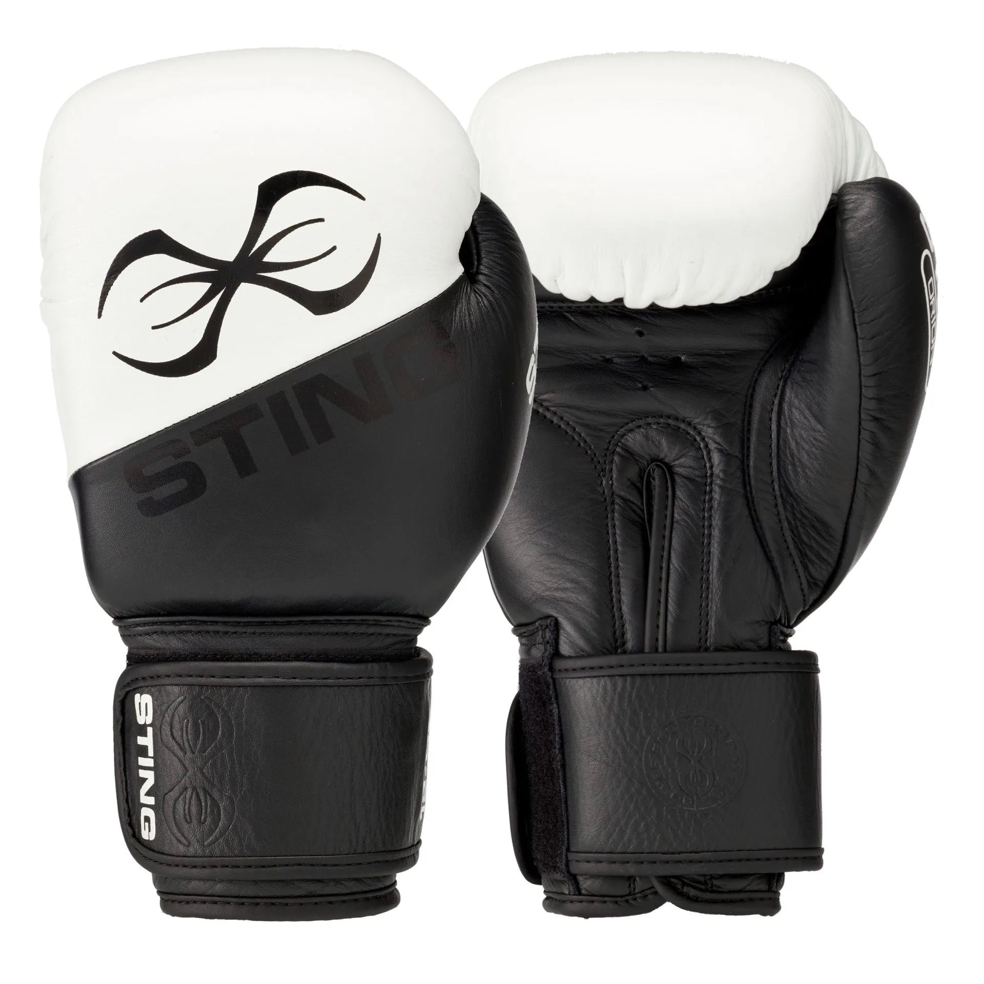 Sting Orion Pro Leren Bokshandschoenen- Zwart