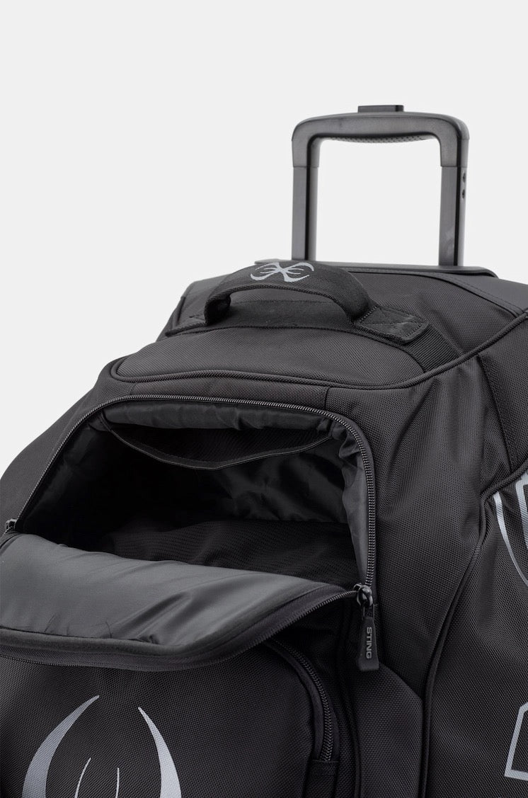 Sting trolley voor sporten - zwart