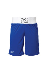 sting wedstrijdbroek voor boksen blauw