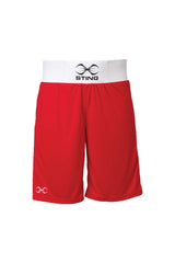 sting wedstrijdbroek boksen rood