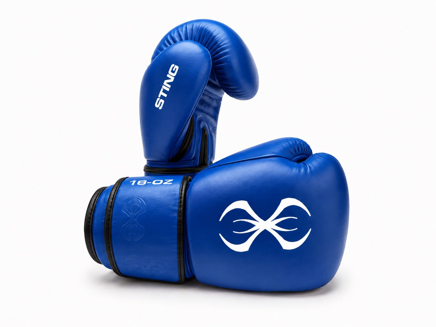 Sting WB Competition Leren Wedstrijdbokshandschoenen - Blauw