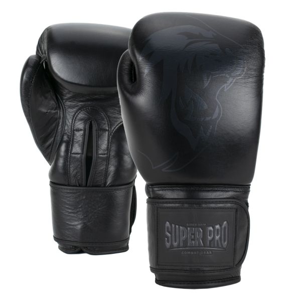 Super Pro Combat Gear Lederen Legend Kickbokshandschoenen