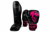 Roze bokshandschoenen van Superpro leer
