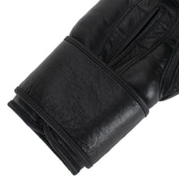 Super Pro Combat Gear Lederen Legend (Kick)Bokshandschoenen zwart