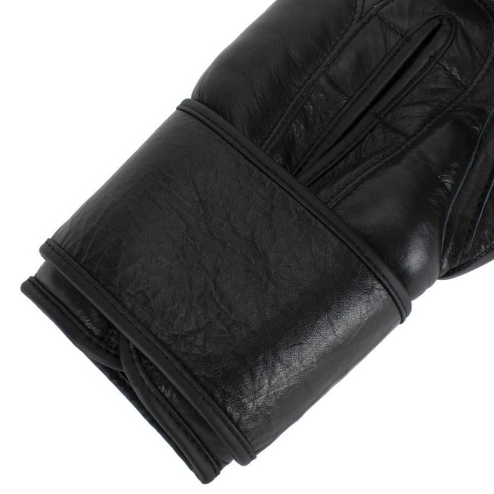 Super Pro Combat Gear Lederen Legend (Kick)Bokshandschoenen zwart