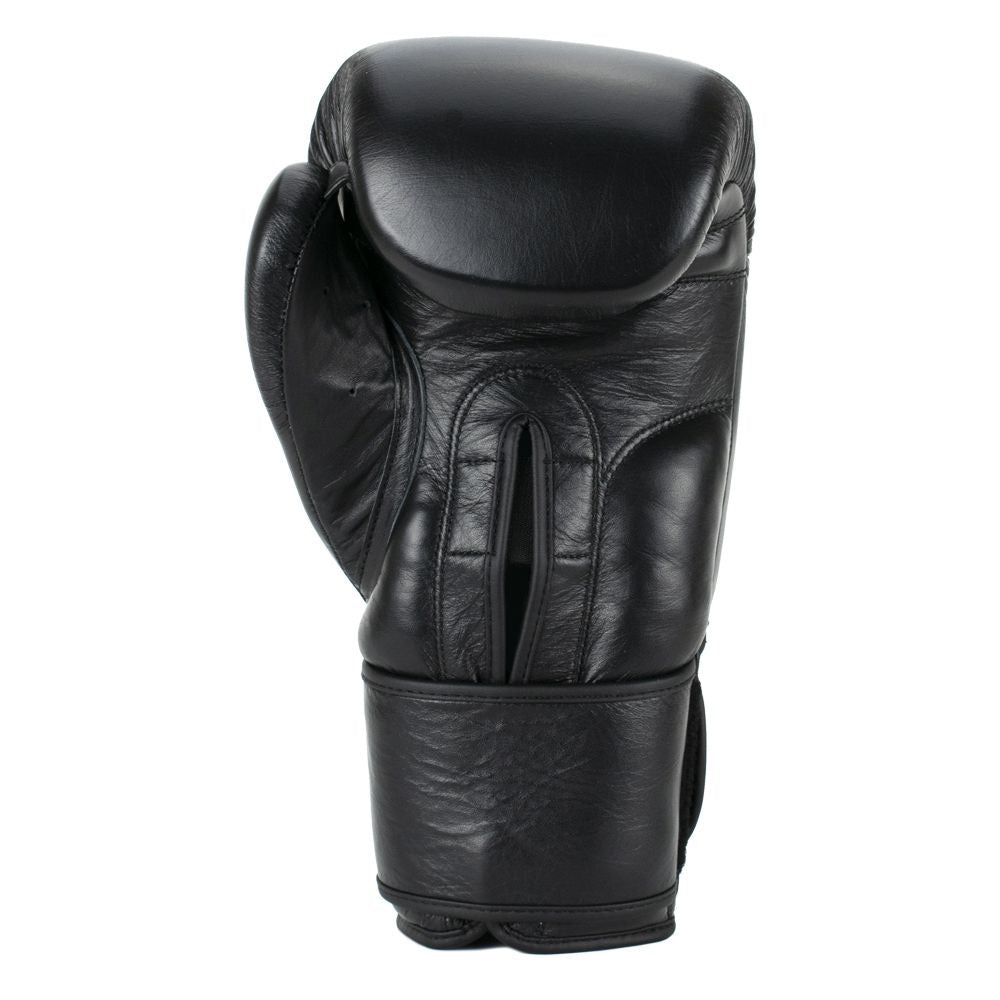 Super Pro Combat Gear Lederen Legend (Kick)Bokshandschoenen zwart