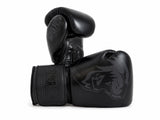 Super Pro Combat Gear Lederen Legend (Kick)Bokshandschoenen zwart