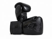 Super Pro Combat Gear Lederen Legend (Kick)Bokshandschoenen zwart
