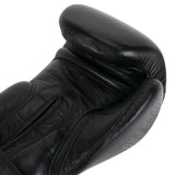 Super Pro Combat Gear Lederen Legend (Kick)Bokshandschoenen zwart
