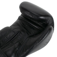 Super Pro Combat Gear Lederen Legend (Kick)Bokshandschoenen zwart