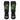 SUPER PRO COMBAT GEAR SCHEENBESCHERMERS NO MERCY, ZWART - GROEN - ZILVER