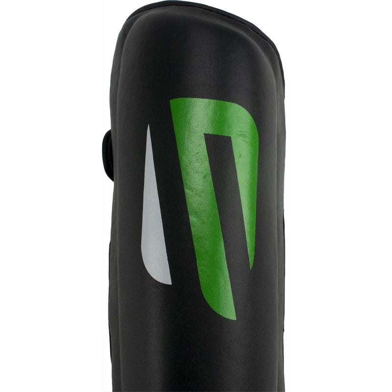 SUPER PRO COMBAT GEAR SCHEENBESCHERMERS NO MERCY, ZWART - GROEN - ZILVER