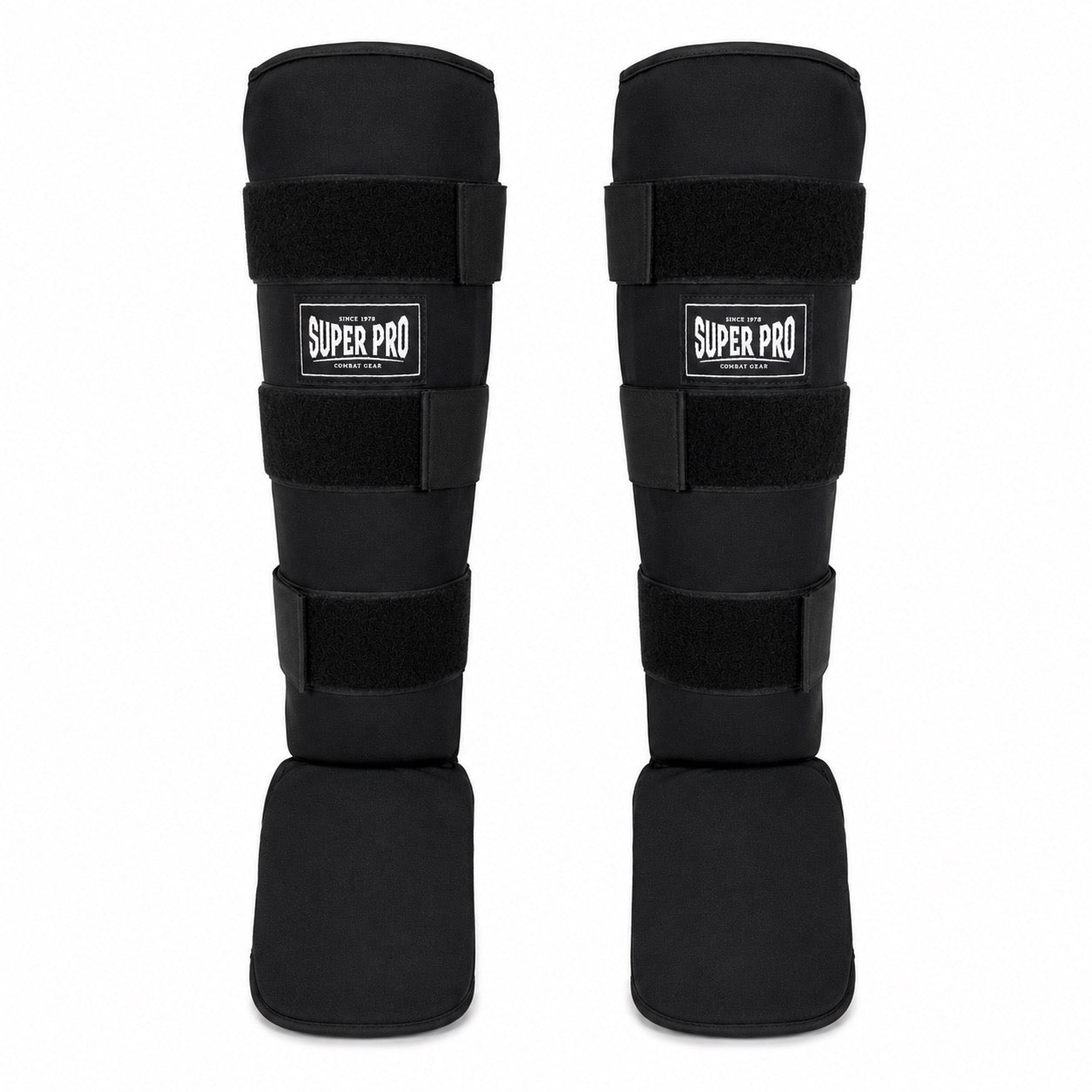 Super Pro Combat Gear Scheenbeschermer Savior Zwart
