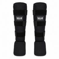 Super Pro Combat Gear Scheenbeschermer Savior Zwart