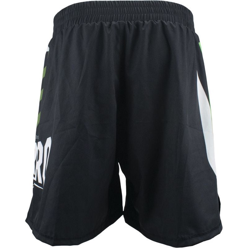 Zwarte kickboksshort voor kickboksen en boksen