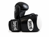 Superpro bokshandschoenen zwart voor boksen en kickboksen