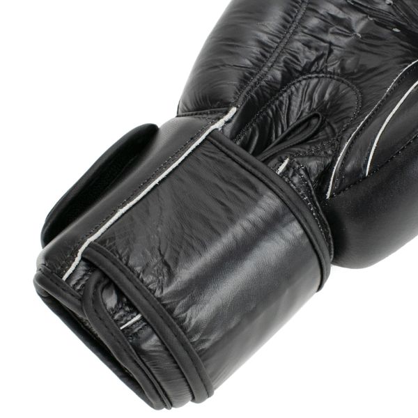 Superpro bokshandschoenen zwart voor boksen en kickboksen
