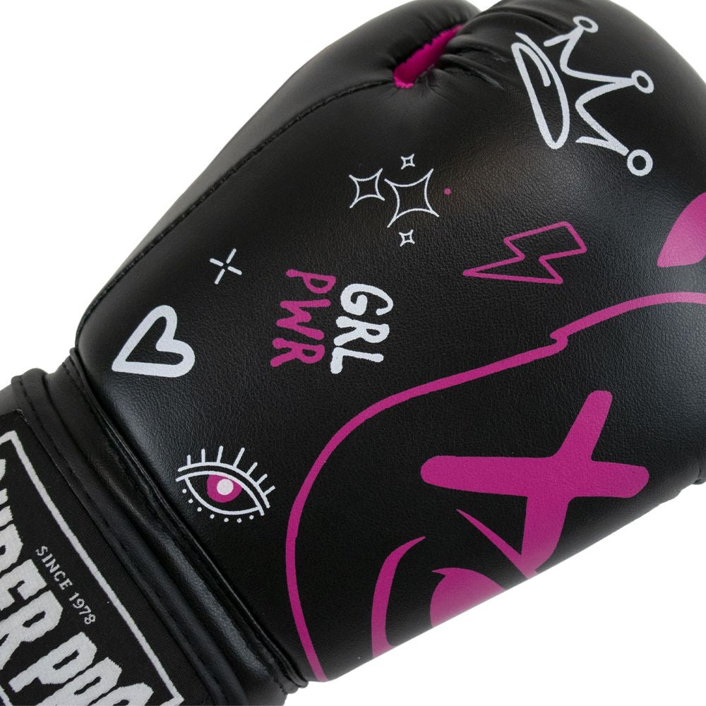 Roze bokshandschoenen voor kinderen