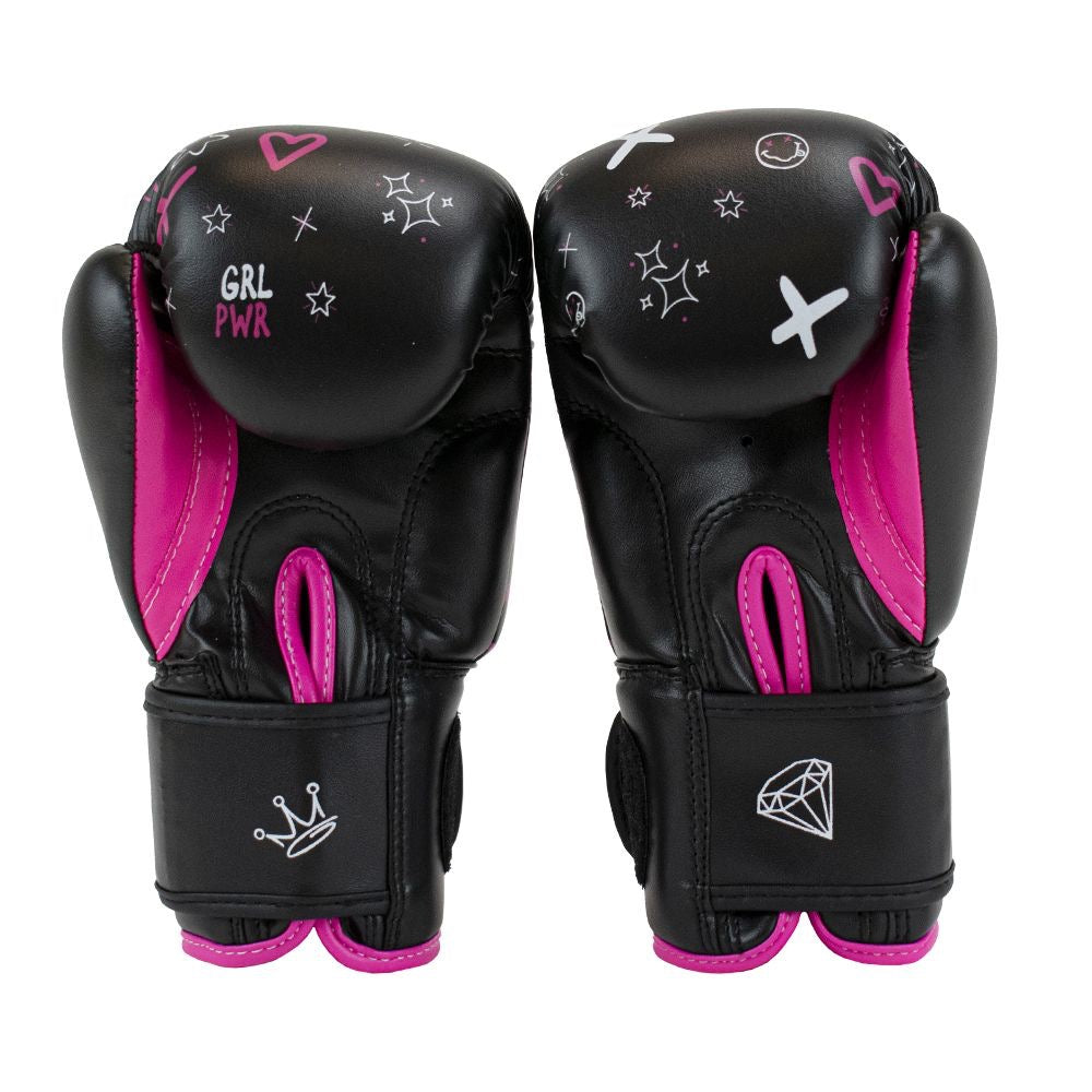Roze bokshandschoenen voor kinderen
