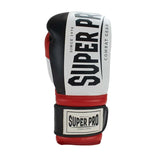 Super Pro Combat Gear Lederen Bruiser Kickbokshandschoenen