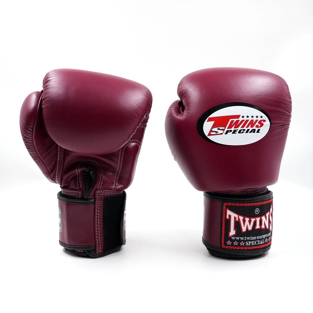 twins special bokshandschoenen Maroon voor boksen en kickboksen