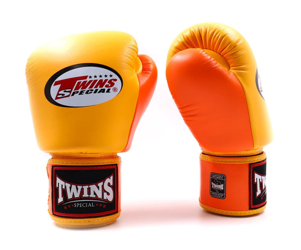 Twins special bokshandschoenen oranje voor boksen n kickboksen