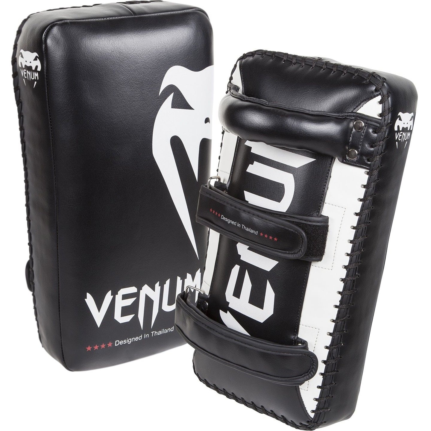 Venum Giant Kickbokspads Pads Zwart/Wit | Professionele Armpads