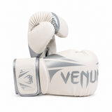 Venum bokshandschoenen wit en zilver