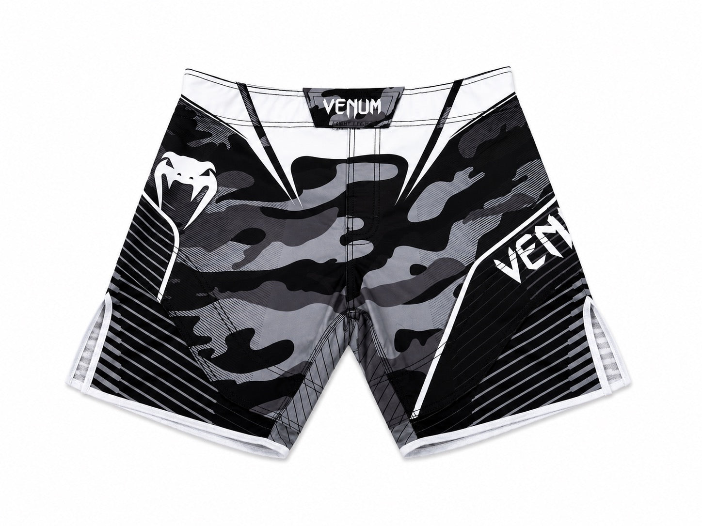Venum Fightshort Urban Camo Zwart/Wit