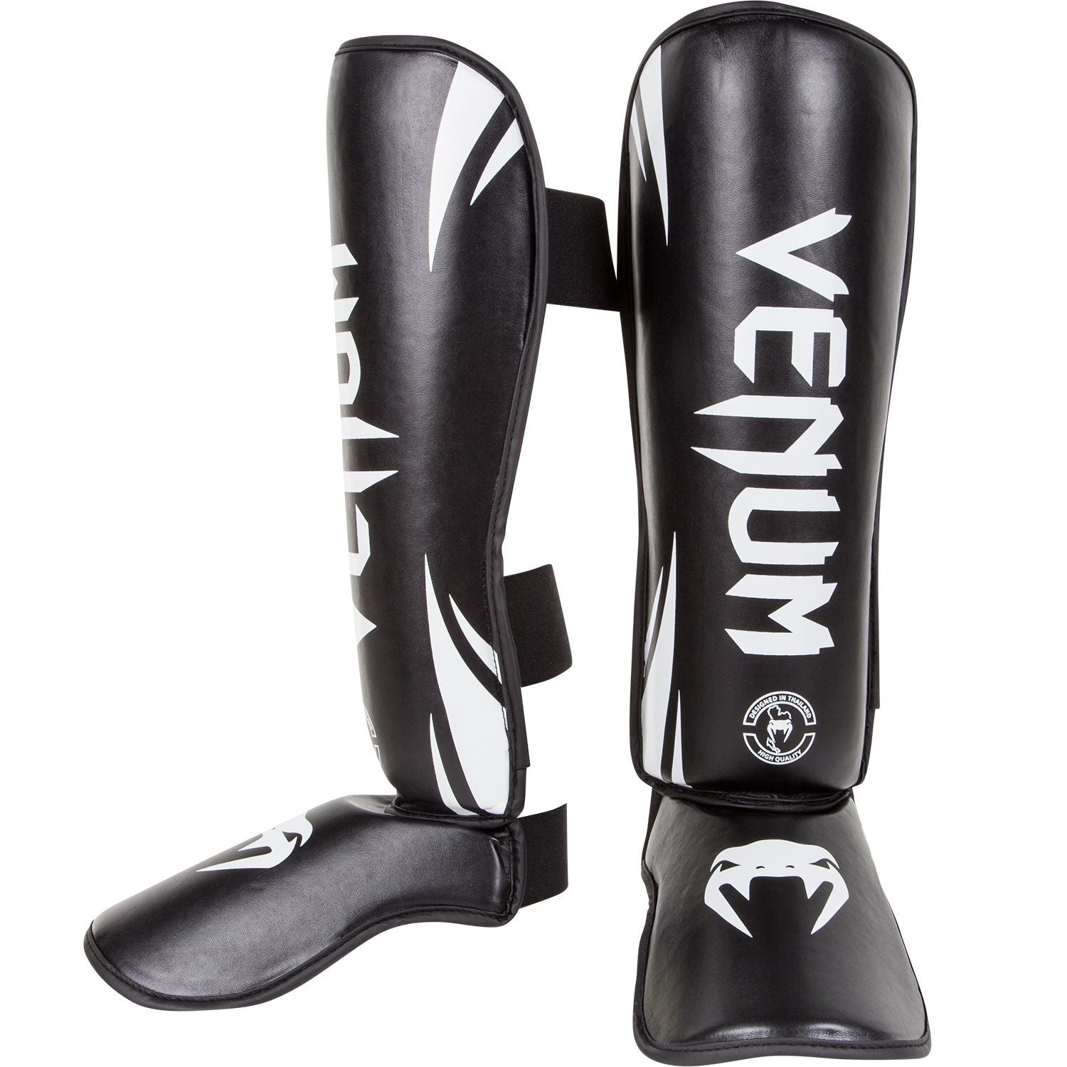 Venum "CHALLENGER" Scheenbeschermers – Zwart