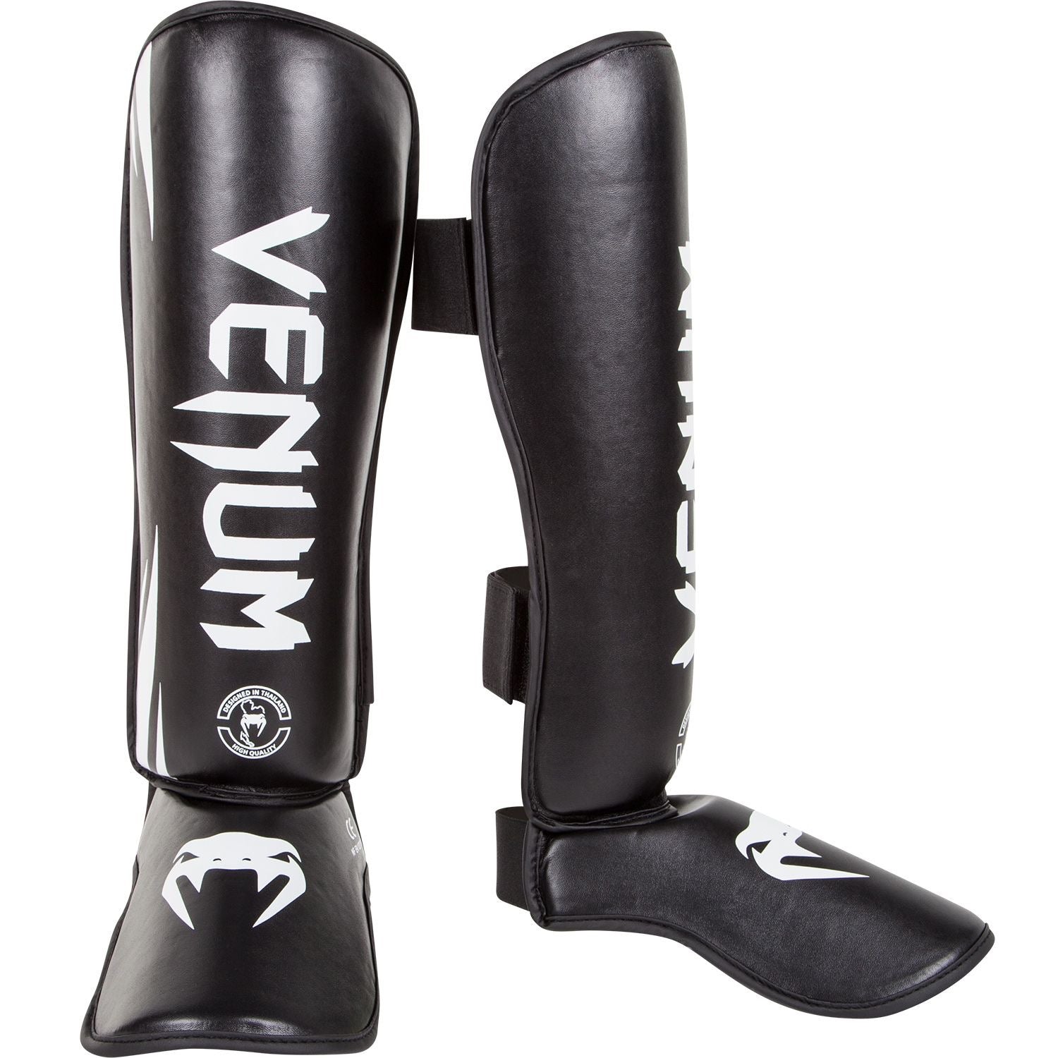 Venum "CHALLENGER" Scheenbeschermers – Zwart