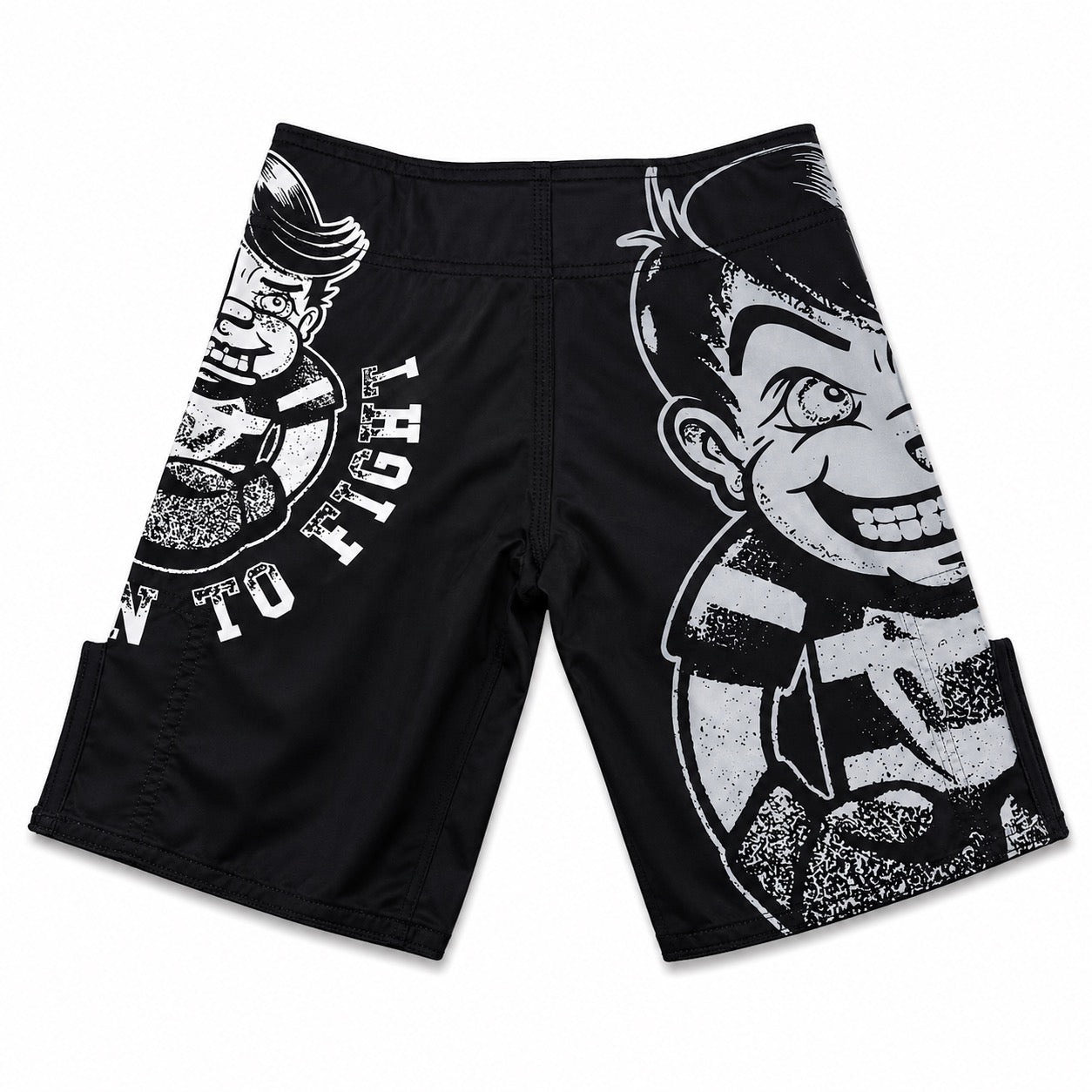 Venum kickboksbroek voor mma en kickboksen zwart met wit