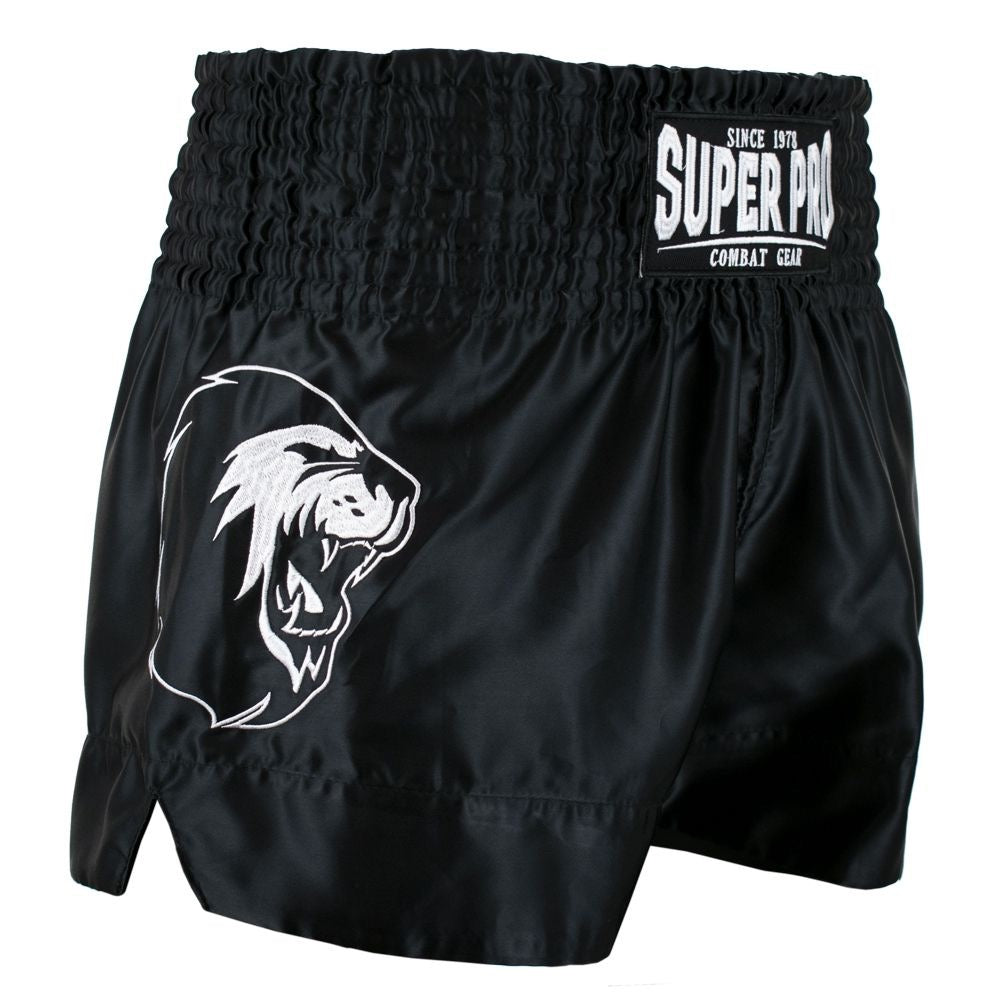 Zwarte superpro kickboksbroek