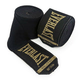 Zwarte bandages voor boksen en kickboksen