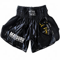 Matsuru zwarte broek voor kickboksen
