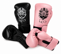 Baby bokshandschoenen roze