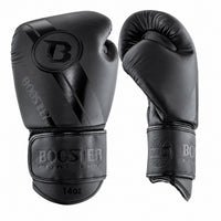 Booster V3 Dark Side zwarte bokshandschoenen voor boksen en kickboksen