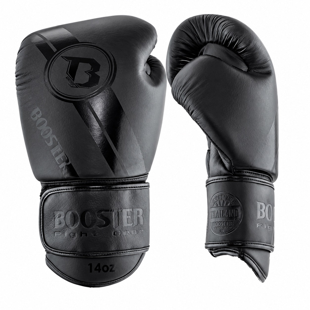Booster V3 Dark Side zwarte bokshandschoenen voor boksen en kickboksen