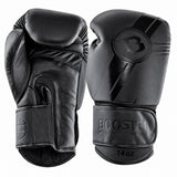 Booster V3 Dark Side zwarte bokshandschoenen voor boksen en kickboksen