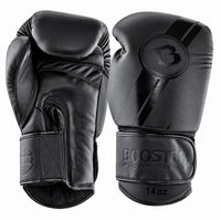 Booster V3 Dark Side zwarte bokshandschoenen voor boksen en kickboksen