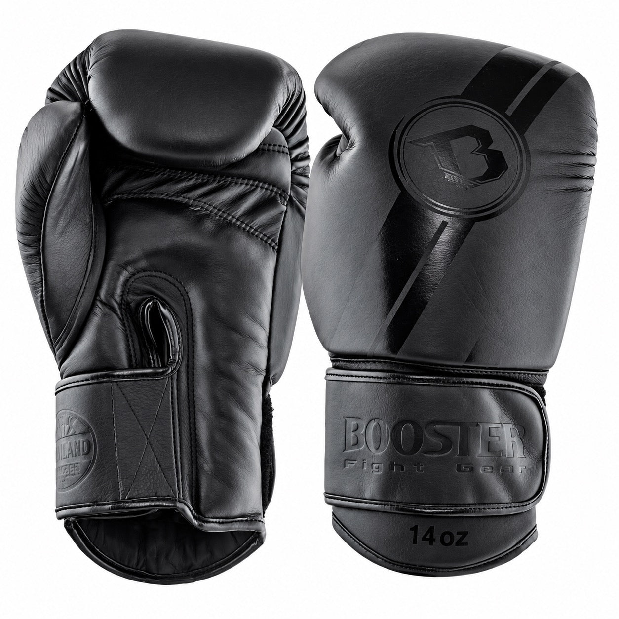 Booster V3 Dark Side zwarte bokshandschoenen voor boksen en kickboksen