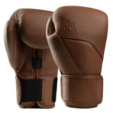hayabusa bokshandschoenen bruin leer voor boksen en kickboksen