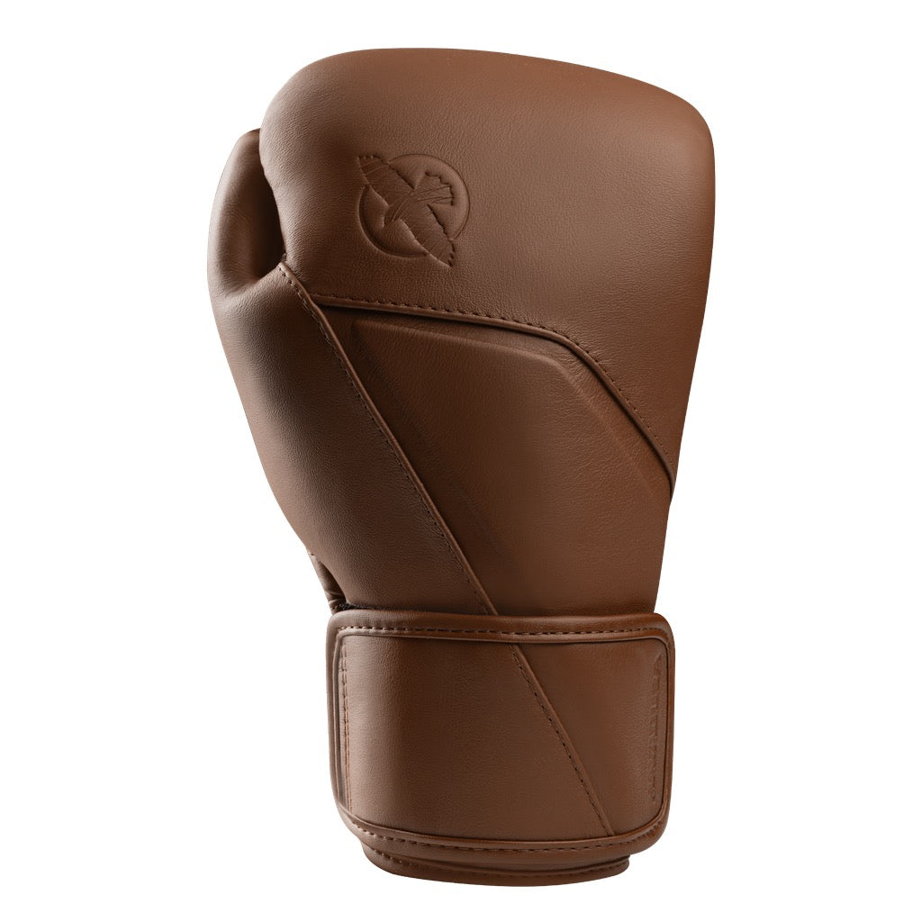 hayabusa bokshandschoenen bruin leer voor boksen en kickboksen