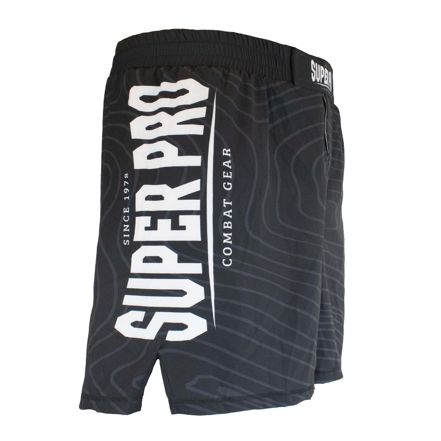Zwarte mma shorts van superpro
