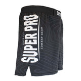 Zwarte mma shorts van superpro
