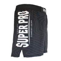 Zwarte mma shorts van superpro
