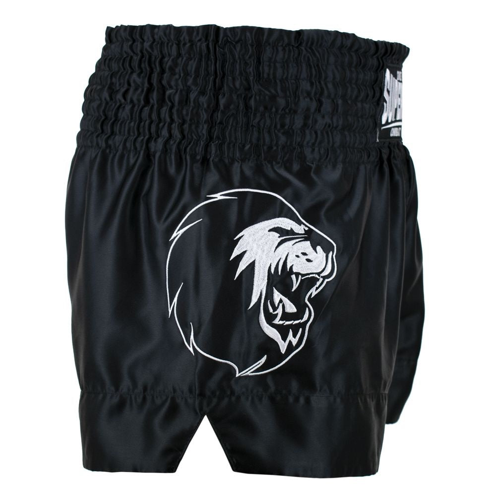 Zwarte superpro kickboksbroek
